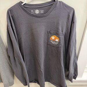 Dark gray volunteer traditions shirt